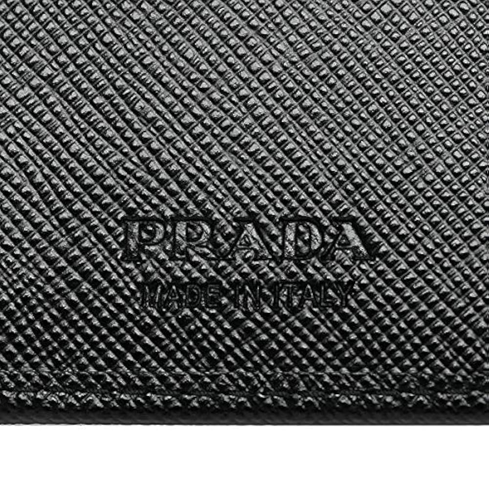 プラダ　サフィアーノ　長財布　2MV836　メンズ　ブラック　黒　476 PRADA プラダ メンズ 長財布 2MV836 QHH F0002 ブラック : AXES